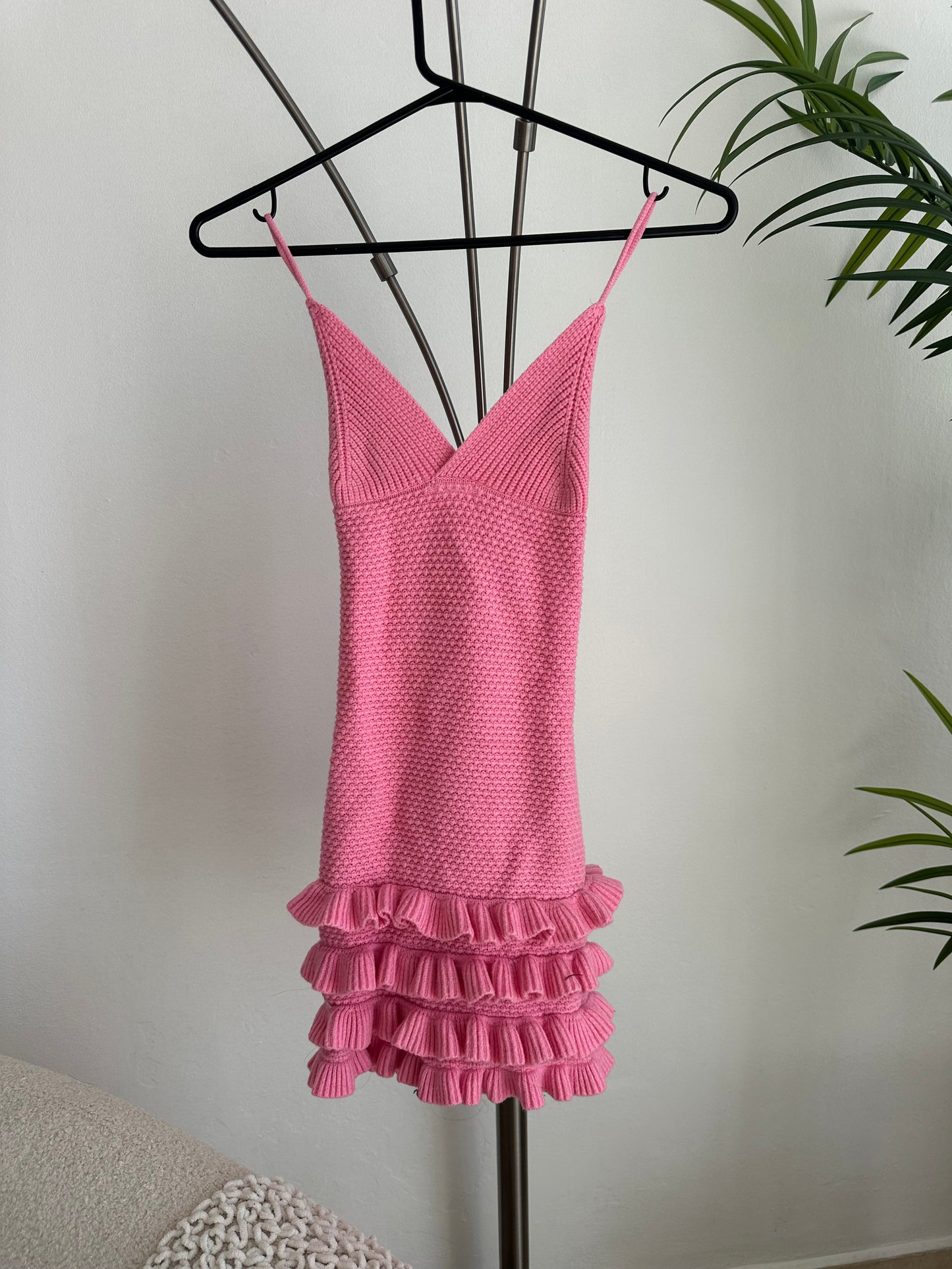 Traje rosa XS / S