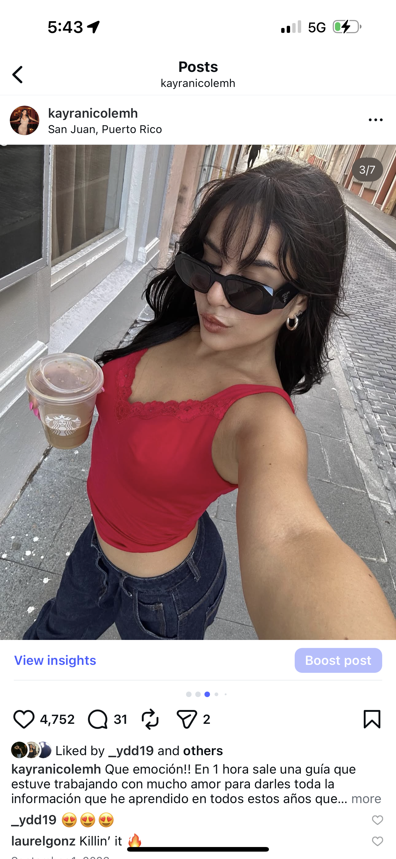 Top Rojo S