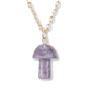 Lila Mushroom Necklace