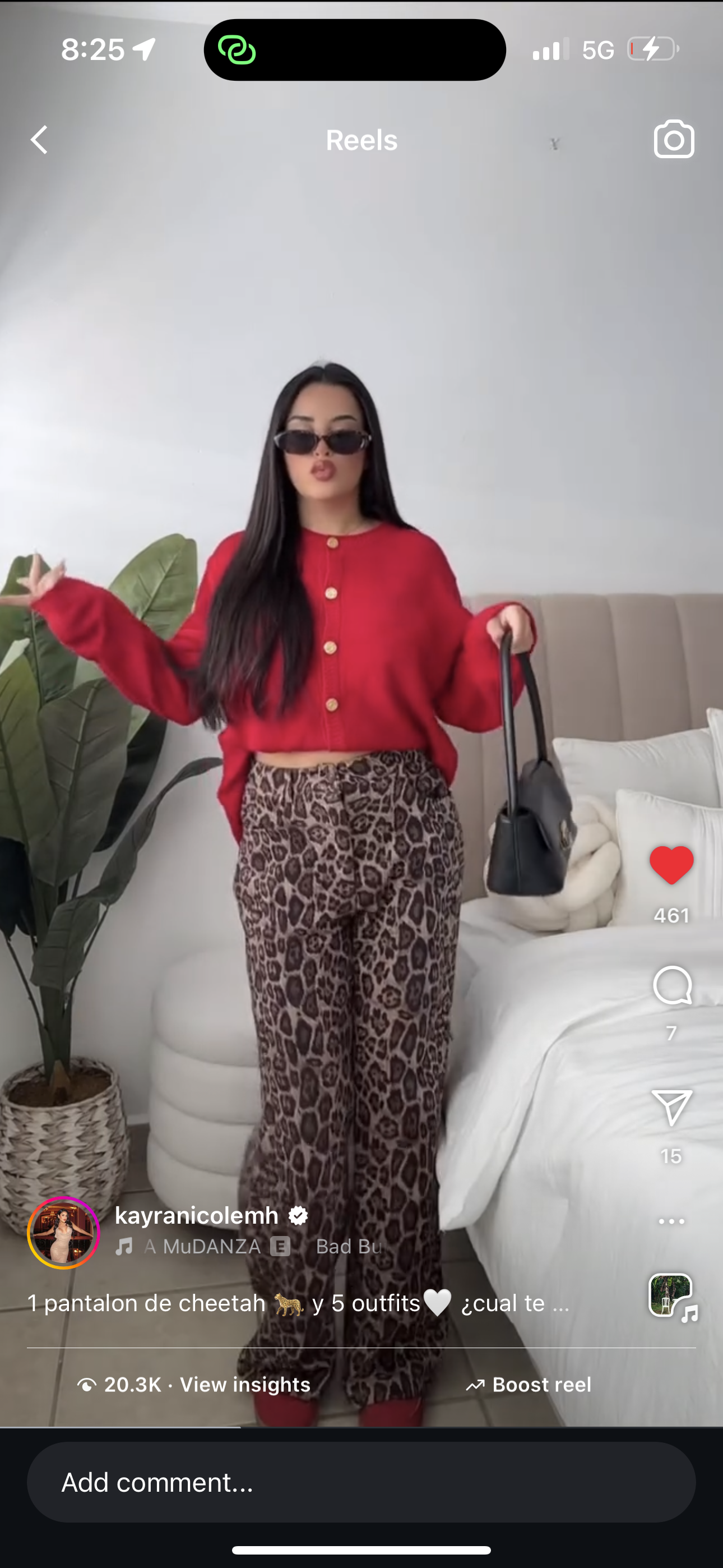 Red Cardigan