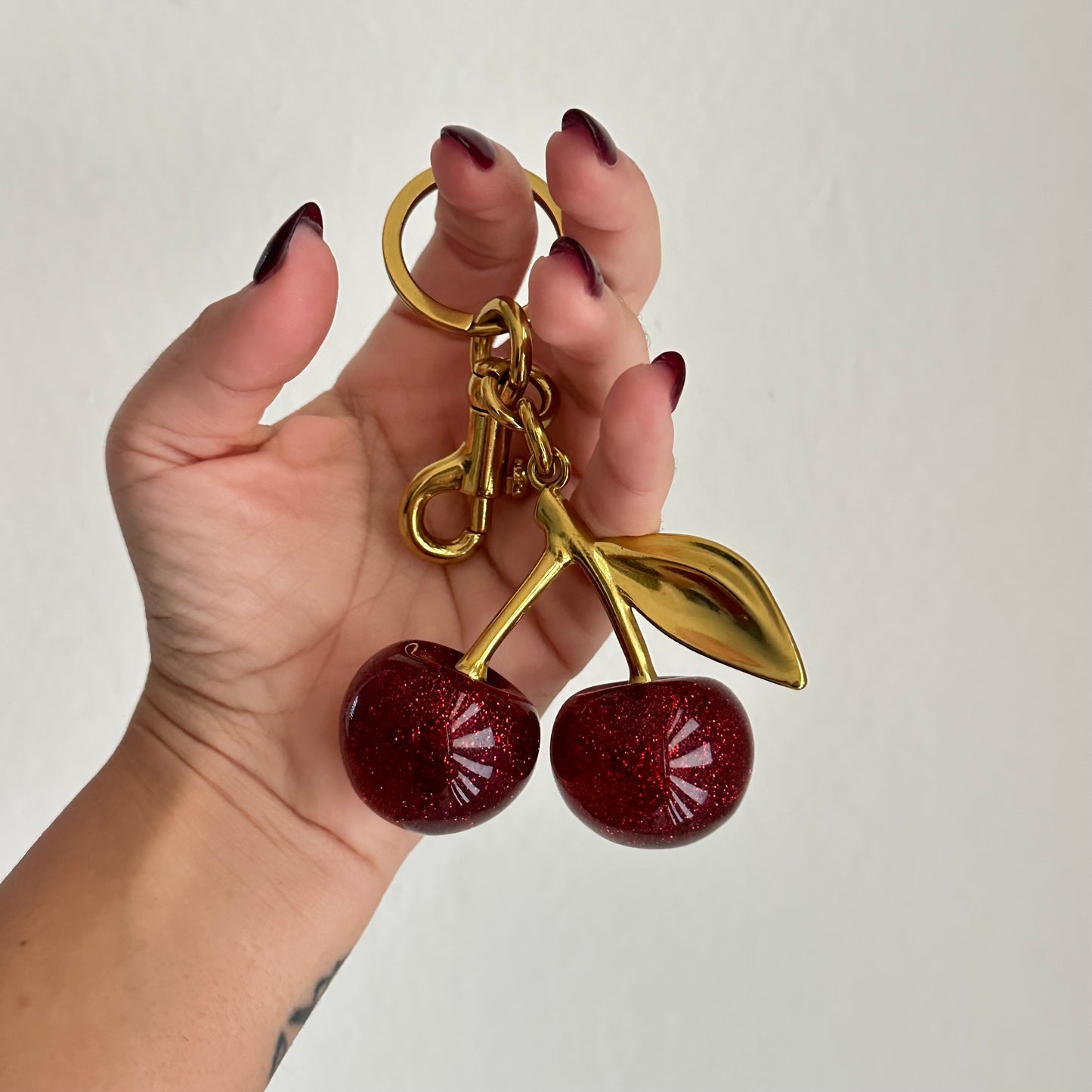 Cherry Keychain