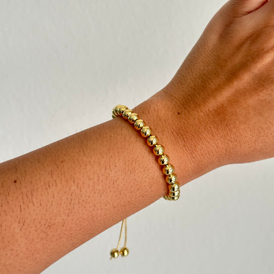 Bead Gold Bracelet